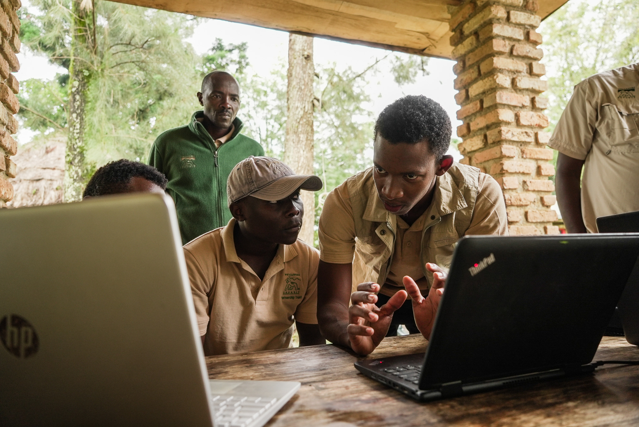 Bosco Atukwatse and Kyambura Lion Monitoring Project in The Conversation