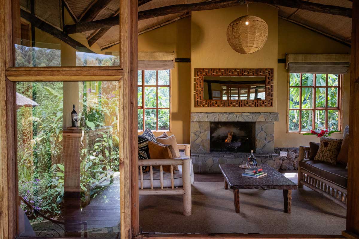 Mount Gahinga Lodge Featured in Travel + Leisure