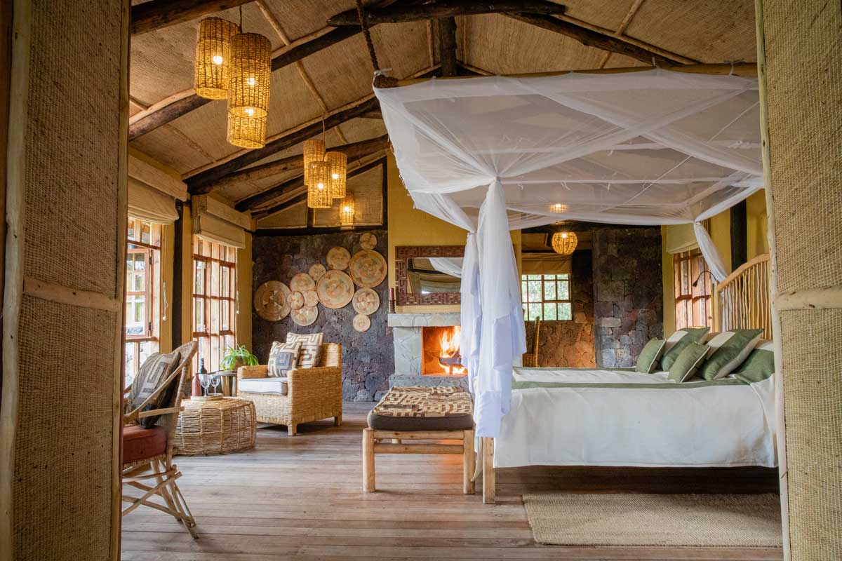 Mount Gahinga Lodge and Virunga Lodge in Travel Curator