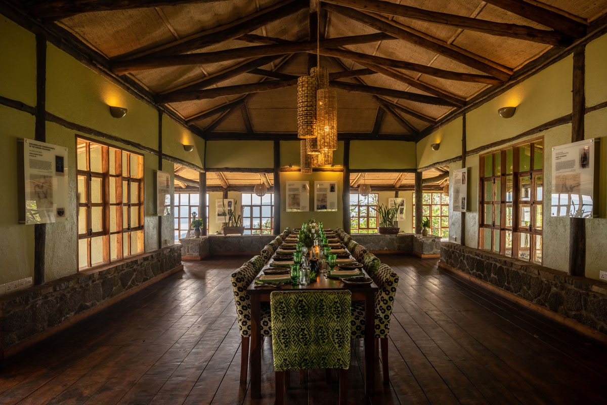 Explorers and Conservationists of the Virunga Volcanoes and the Dian Fossey Map Room