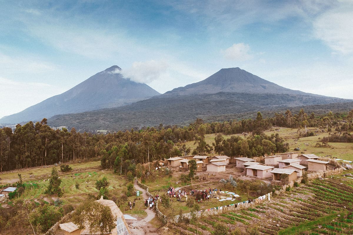 The Building of a Permanent Settlement for the Gahinga Batwa, Uganda