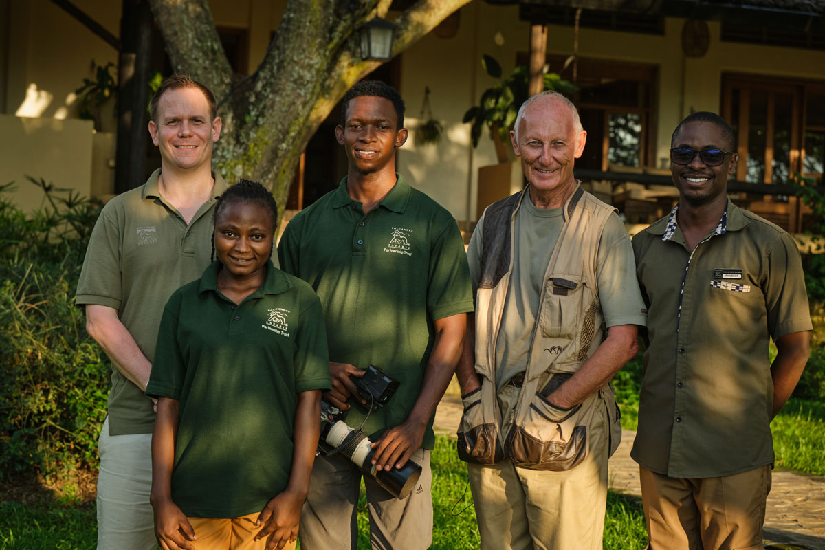 Dinner with Dr. Ludwig Siefert from the Uganda Carnivore Program
