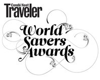 Condé Nast Traveler 2013 World Savers Award logo